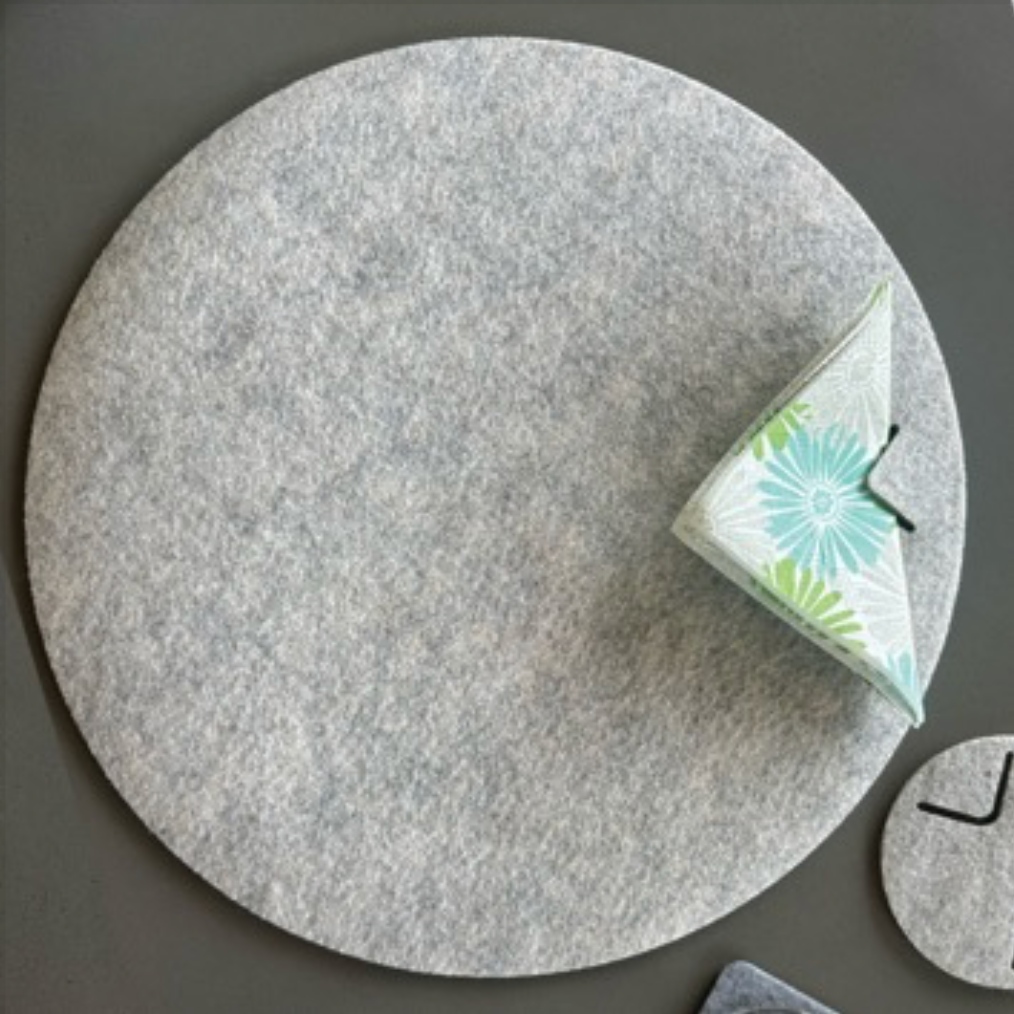 ROUND Placemats - set of 2