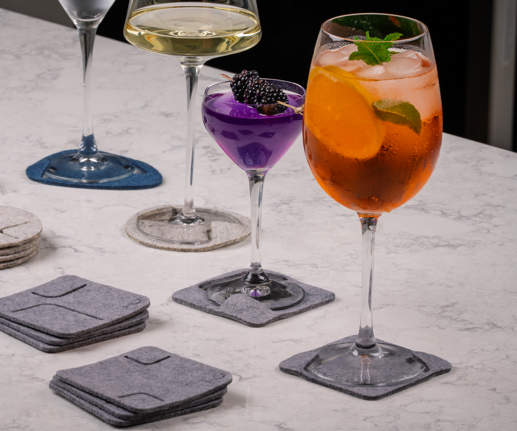 RECTANGLE Coasters - set of 4