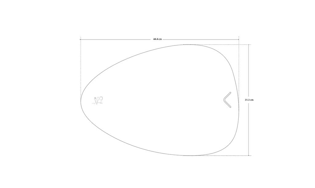 PEBBLE Placemats - set of 2