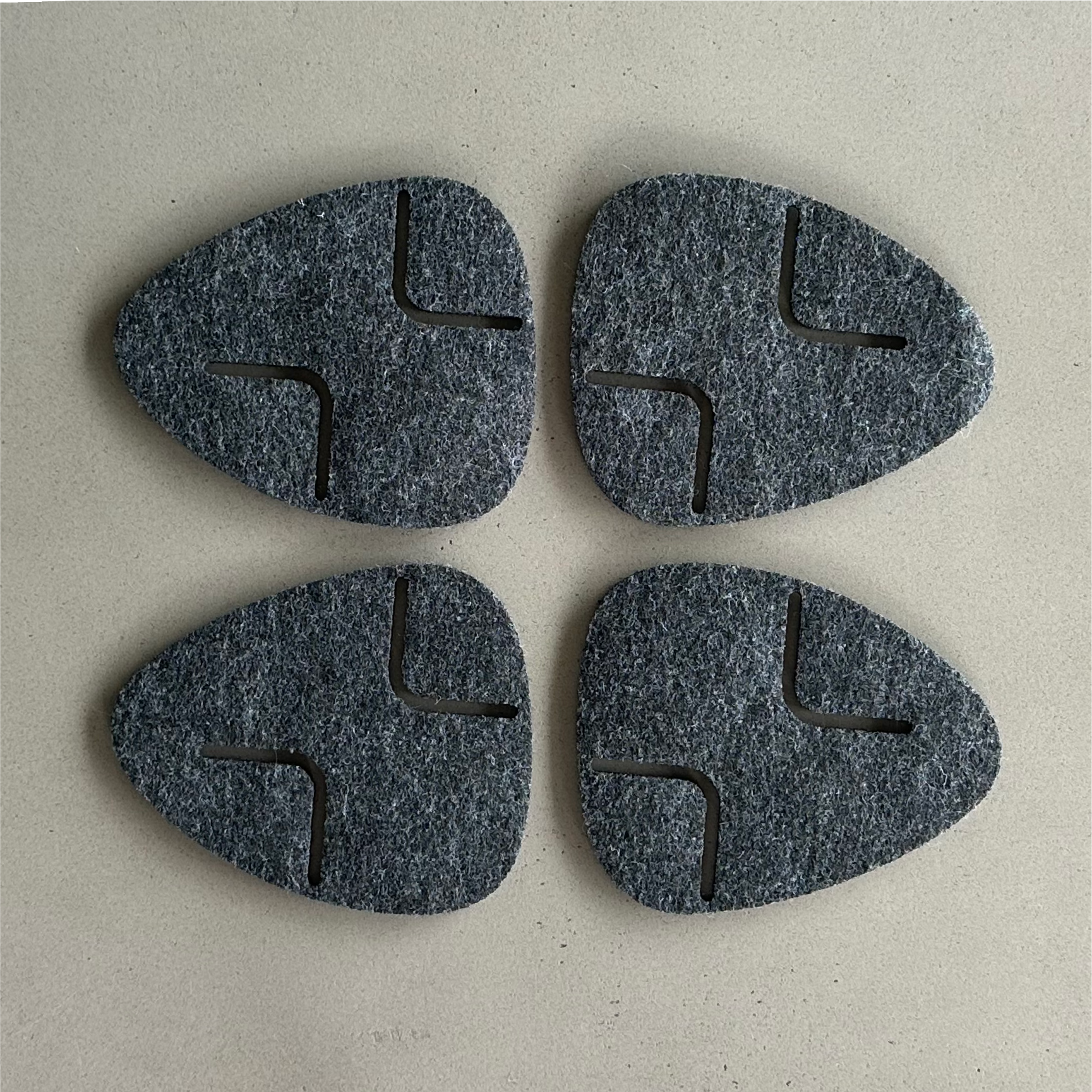 PEBBLE Coasters - set of 4