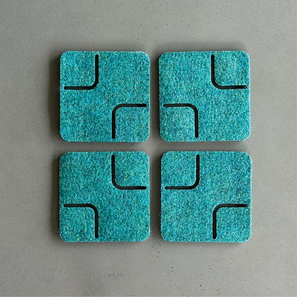 RECTANGLE Coasters - set of 4