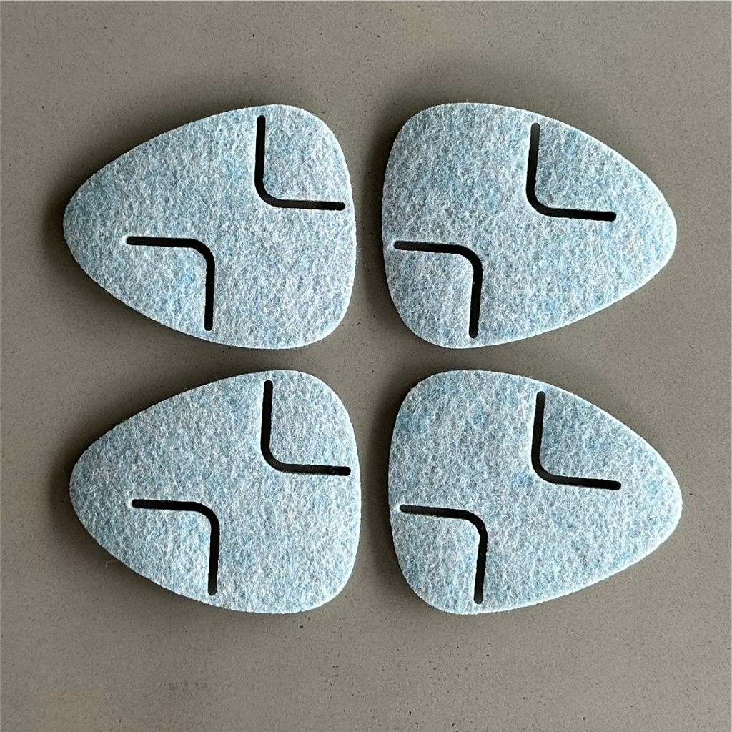 PEBBLE Coasters - set of 4