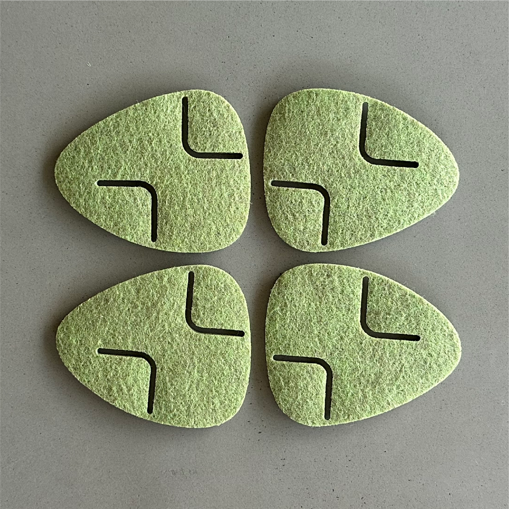 PEBBLE Coasters - set of 4